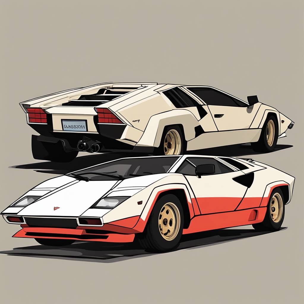 Rod Stewart's 1977 Lamborghini Countach to be Auctioned