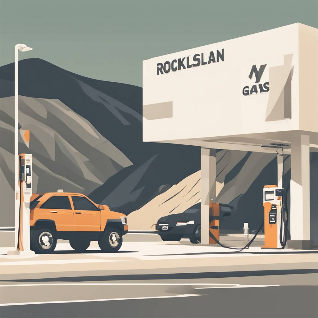 Rockslide at Gas Station in Zvornik, No Injuries