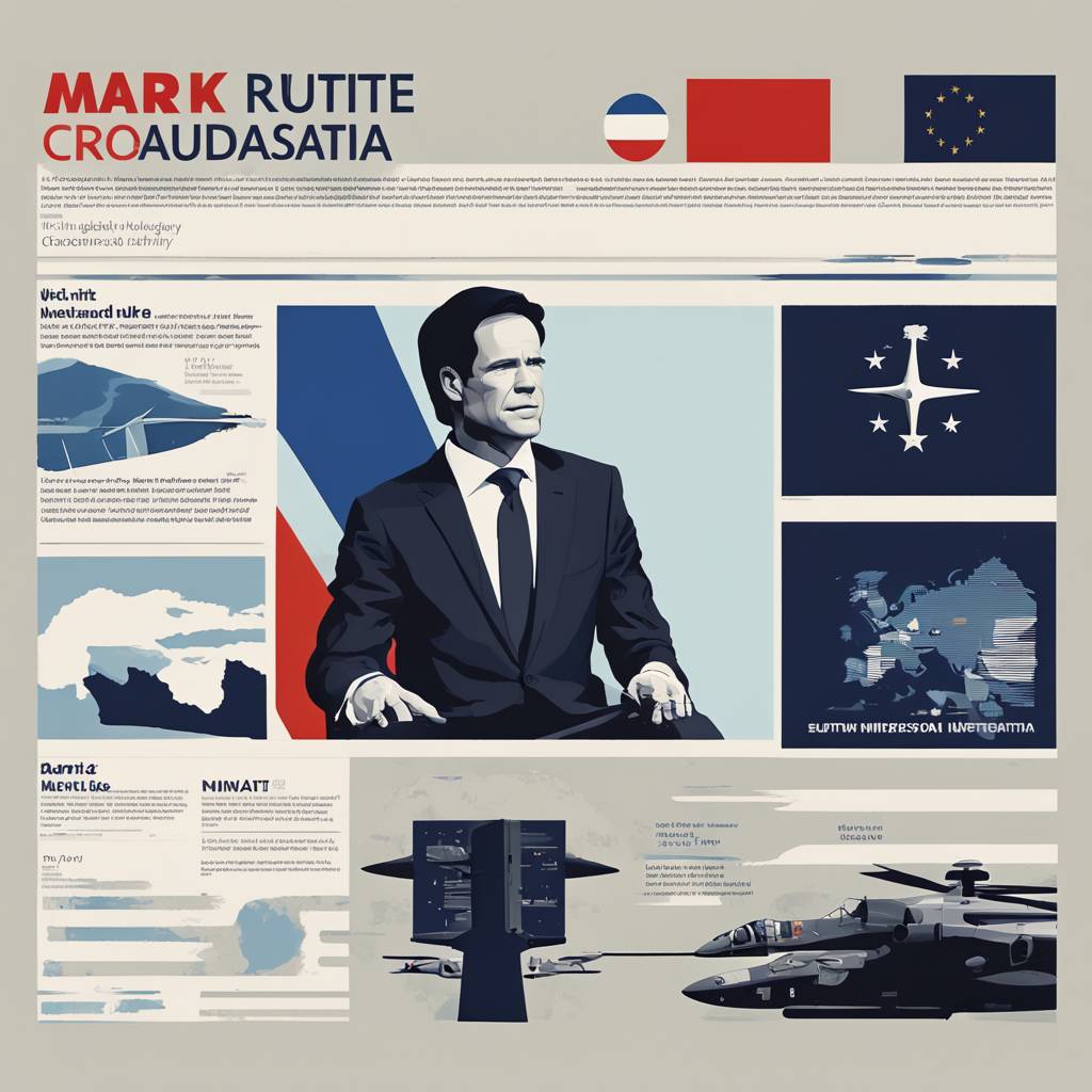 Посета на Марк Руте на Хрватска: Фокус на одбранбената индустрија и безбедноста на воздушниот простор