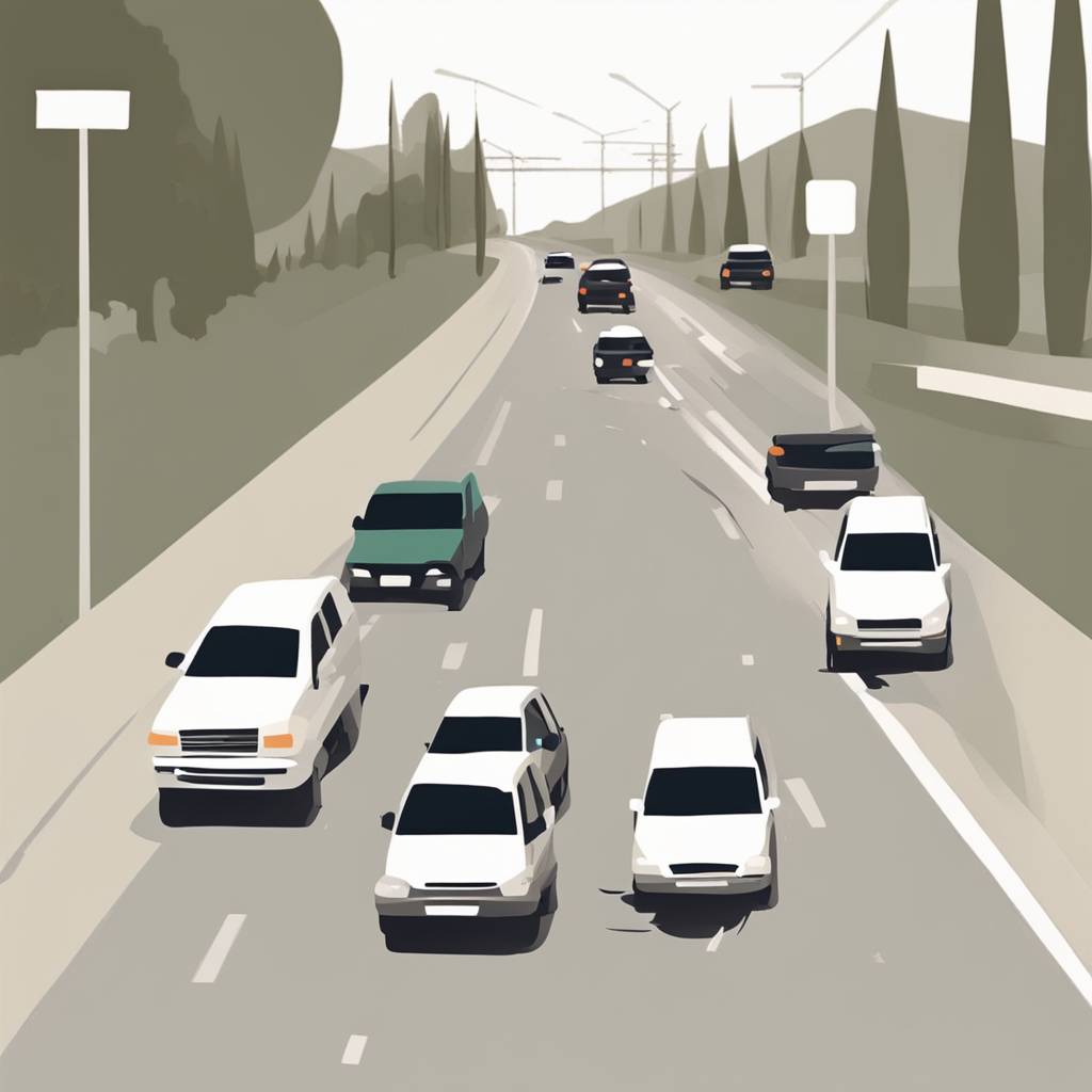 Three-Vehicle Accident Disrupts Traffic on the Podgorica-Danilovgrad Road