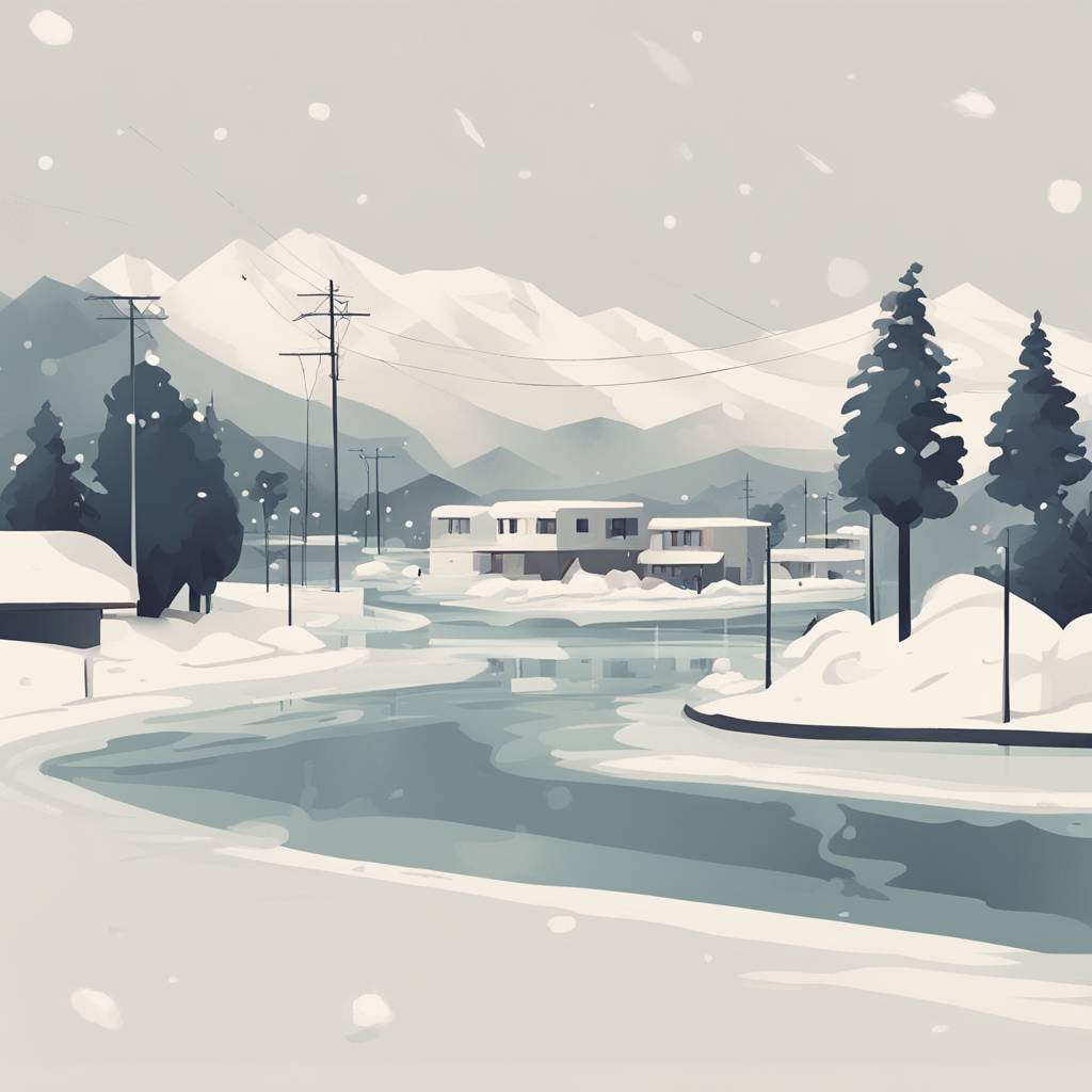 Floods and Snow Drifts Cause Problems Across the Country