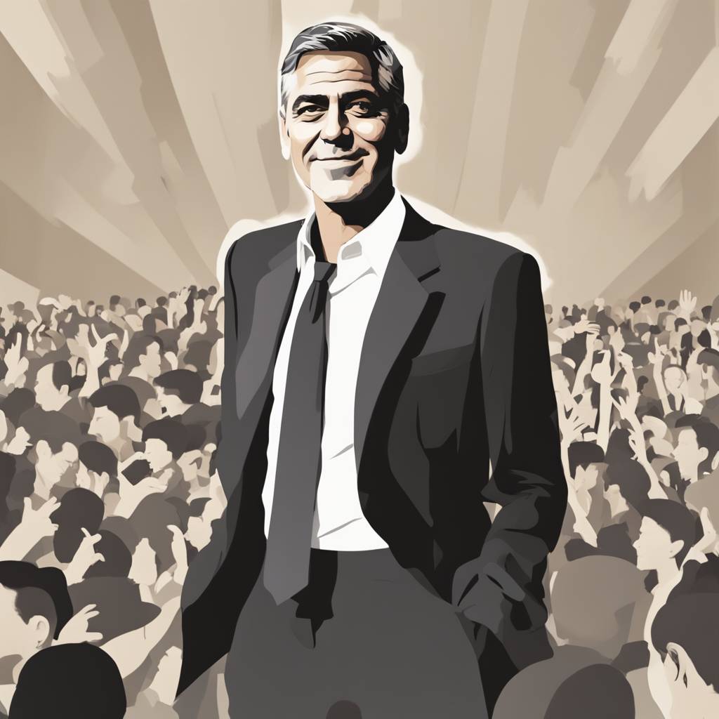 George Clooney Greets Audience in French After Obtaining Citizenship