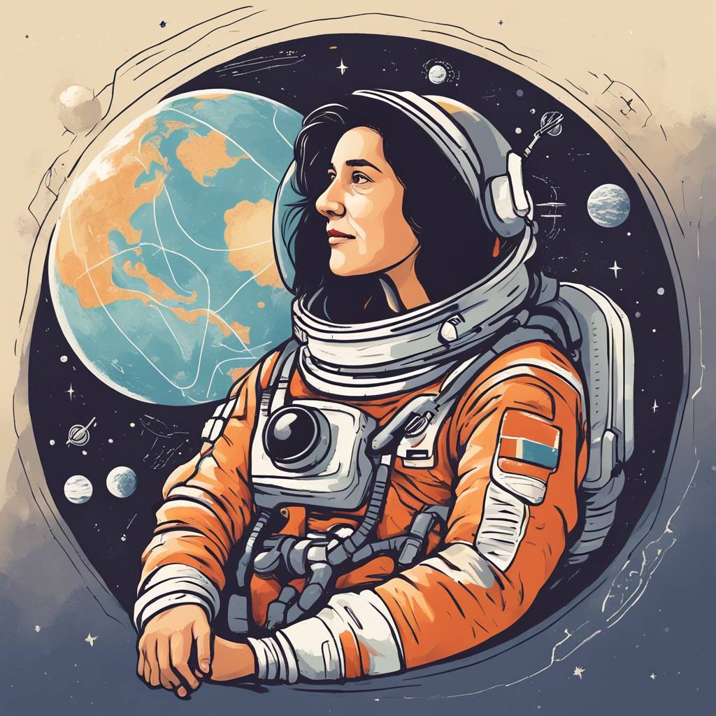 Prime Minister Golob Discussed the Future of Space Exploration with Former NASA Astronaut Sunita Williams