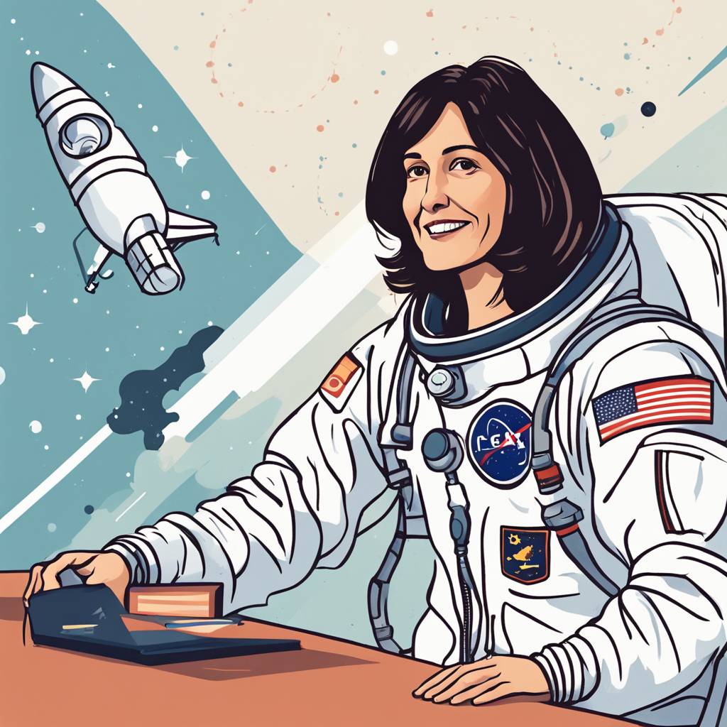 President of Slovenia Hosts Astronaut Sunita Williams: Discussion on the Future and the Role of Women in Science