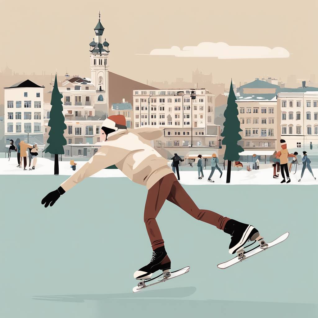 Sarajevo: Free Skating in Skenderija Brings Citizens Together