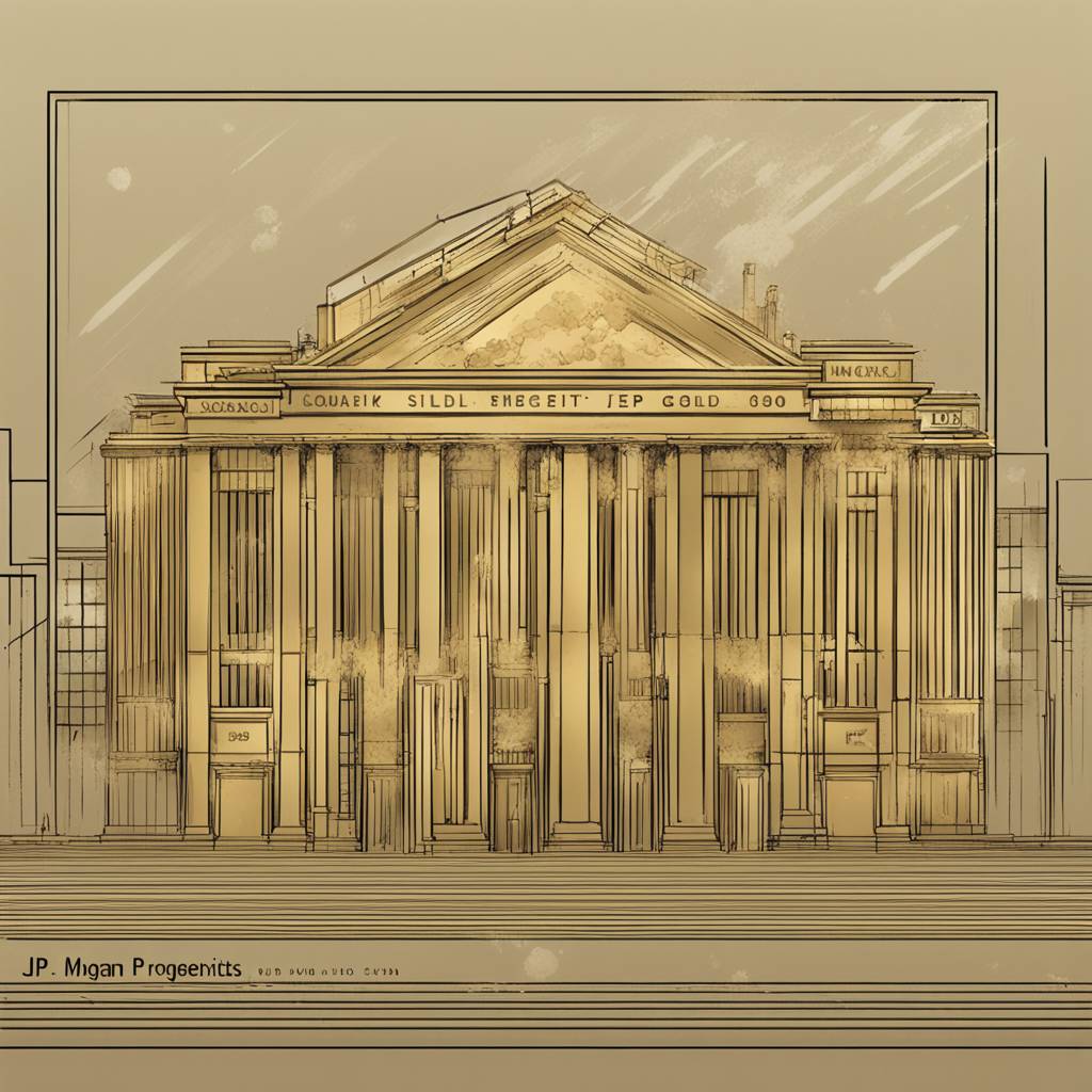 JP Morgan napoveduje rast cen zlata do 6300 dolarjev za unčo