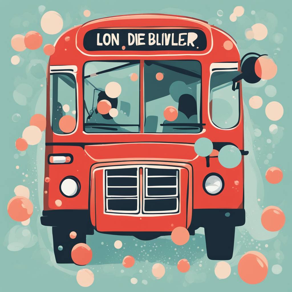 London Bus Driver Brightens Passengers' Day with Bubbles