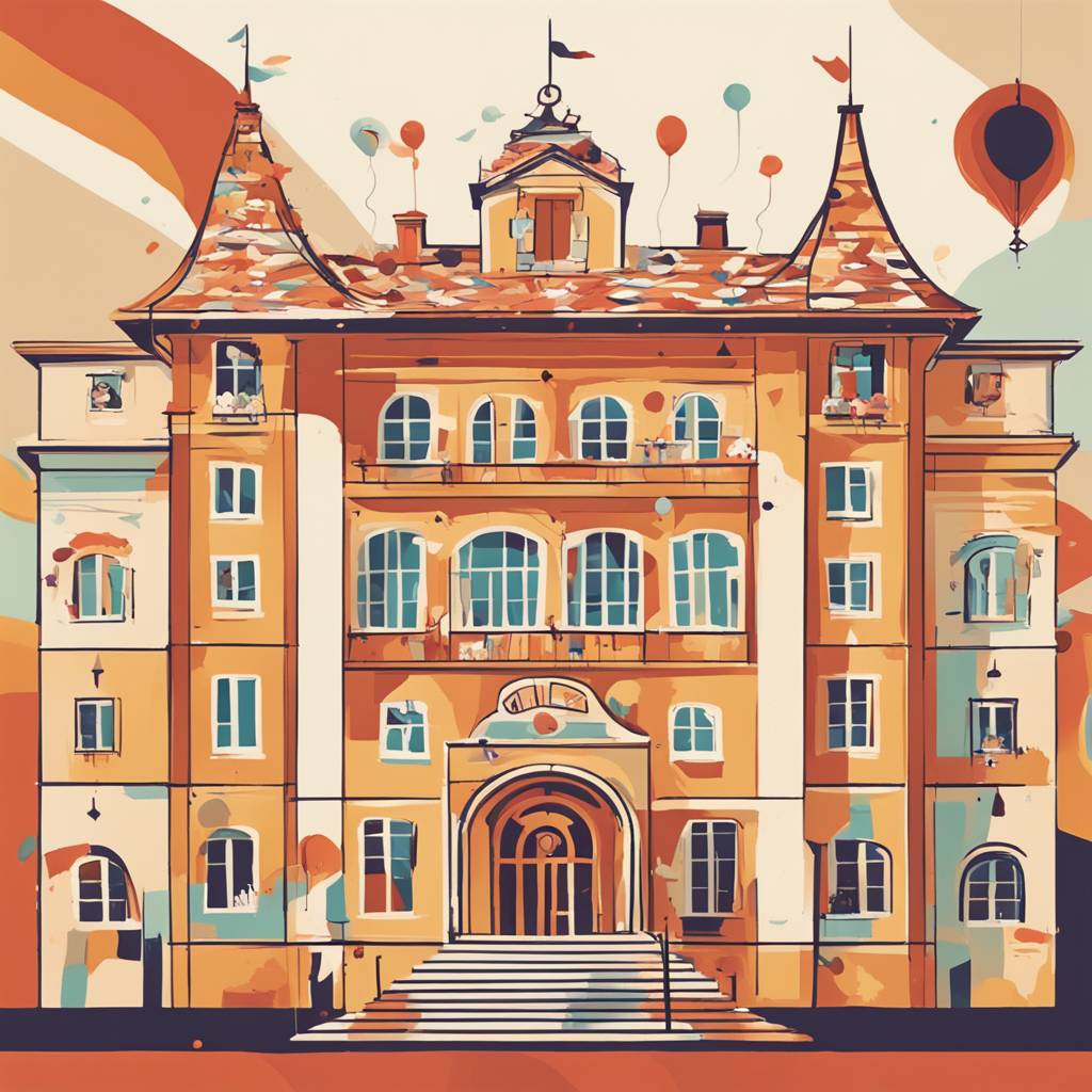 Ptuj in Carnival Spirit: City Hall Revived with Carnival Colors