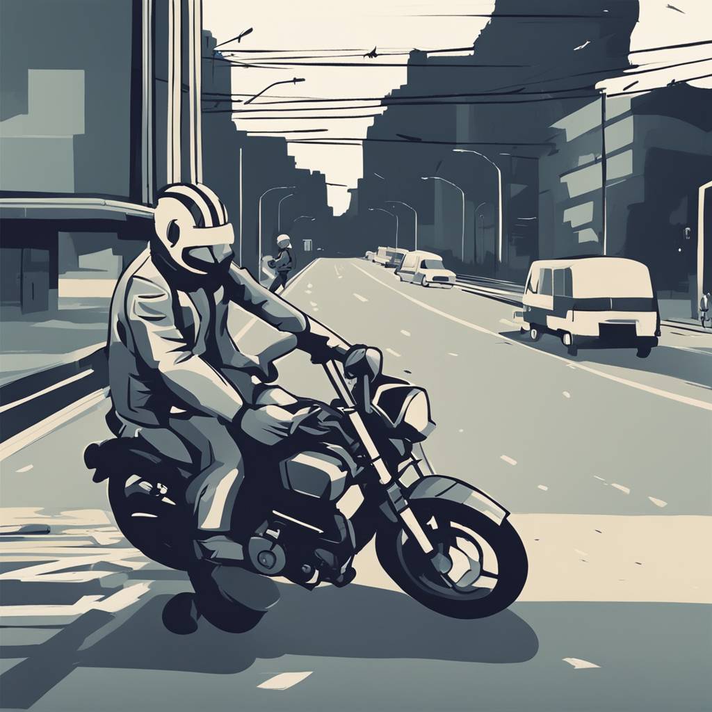 Quiet Night in Belgrade, Motorcyclist Slightly Injured in Accident on Tošin Bunar