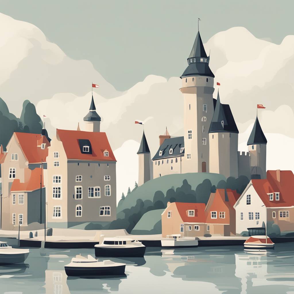 Na prodaju otok iz bajke s dvorcem i marinom u Danskoj