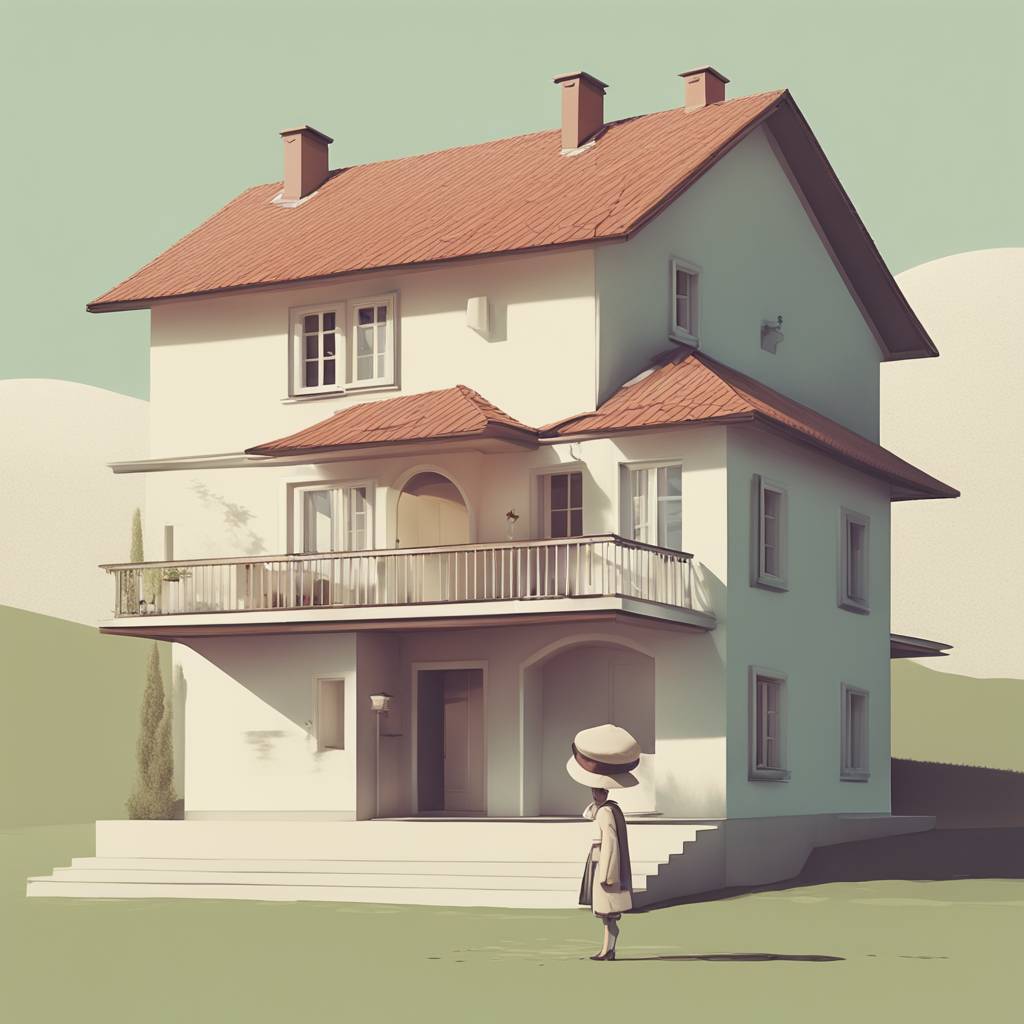 Kurent House Enriched with Kurent Costume from the Film 'Celebration of Spring'