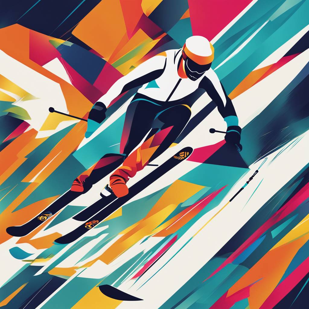 Slovenska smučarja Hrobat in Čater nastopila na Zimskih olimpijskih igrah v Bormiu