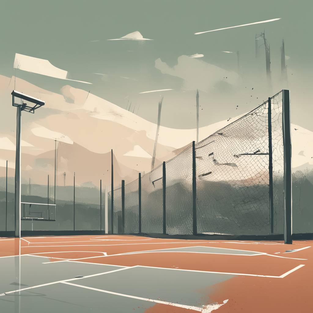 Vandalizam na sportskom igralistu u Destrniku