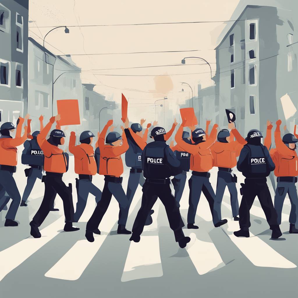 Студентски протест у Ваљеву обележен полицијским притисцима и променом руте