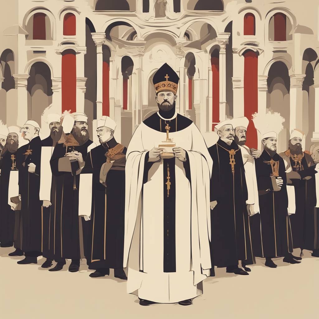 The Clergy of Crmnica Congratulated Mitrofan Ban on his Jubilee in 1910