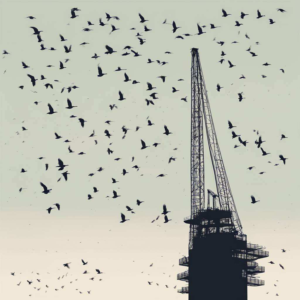 Large Flocks of Cranes Spotted Over Slovenia