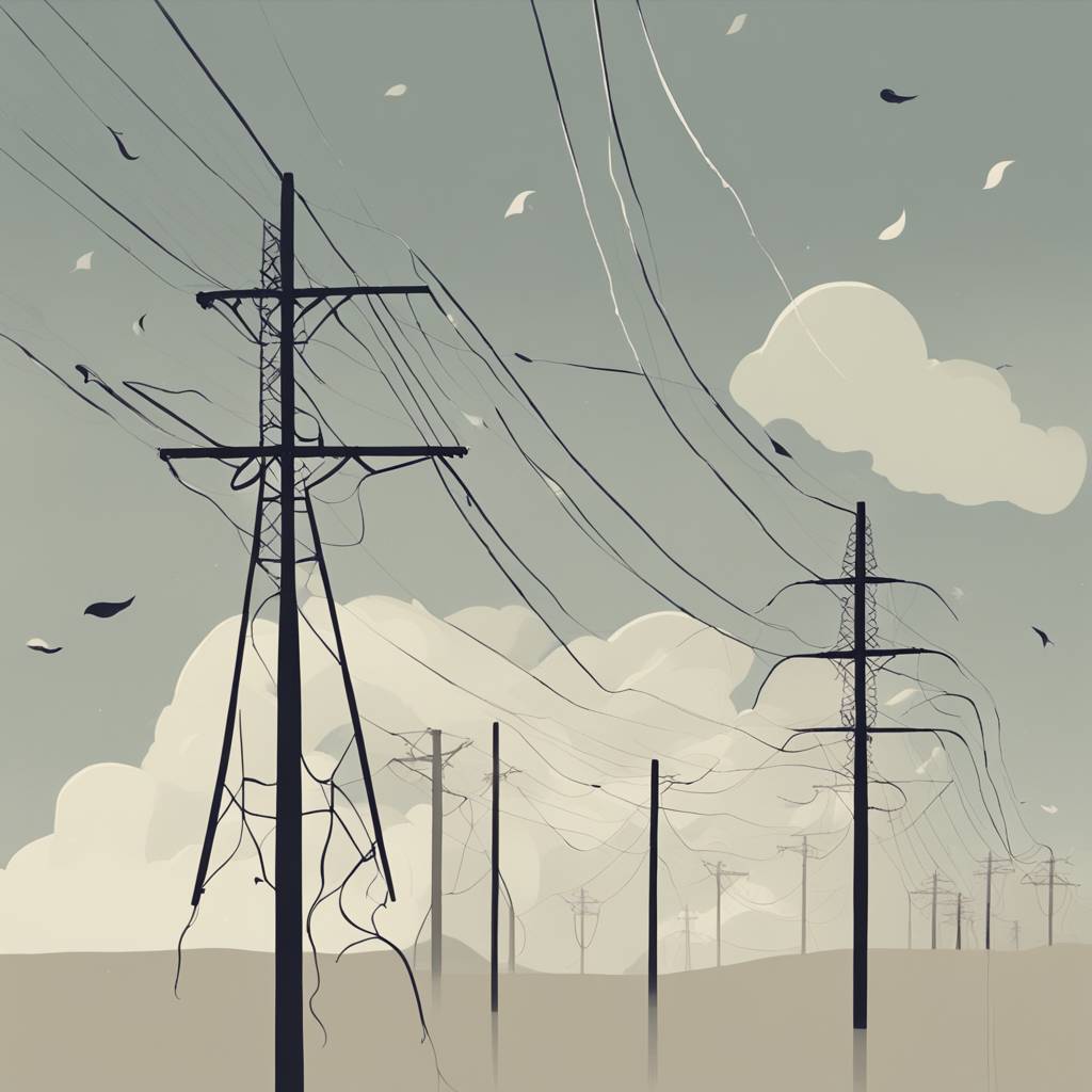 Mrkojevići Without Power Due to Stormy Winds and Power Line Failure