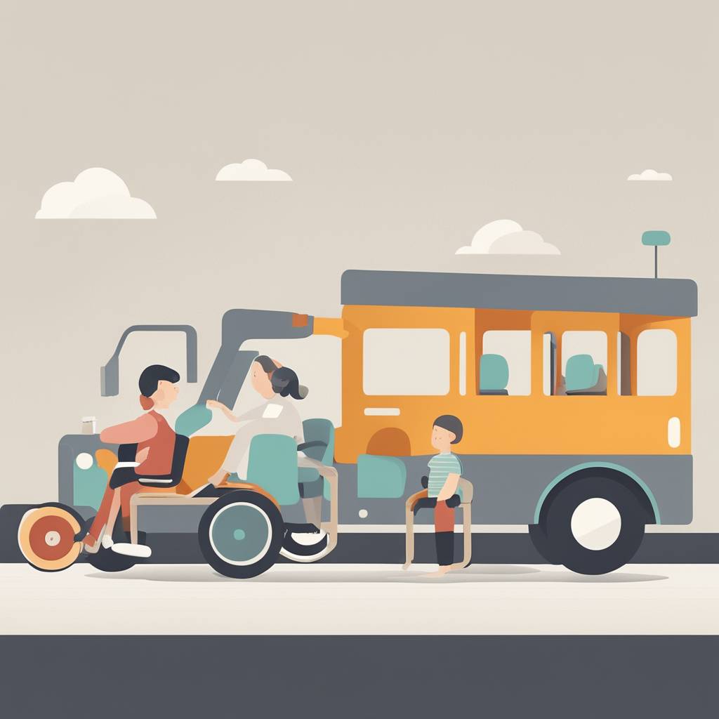 Pazaric Institution Receives Special Vehicle for Transporting Children with Disabilities