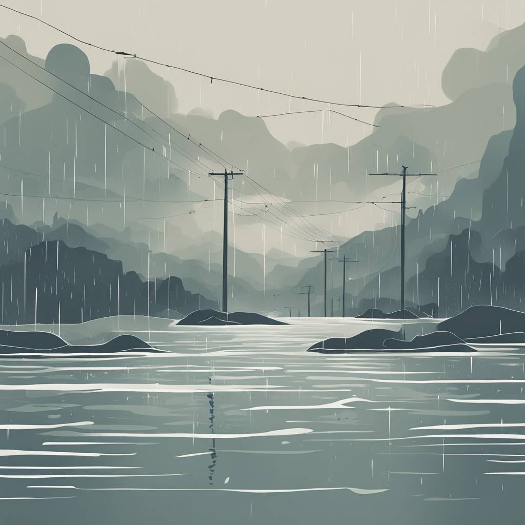 Heavy Rainfall Causes River Levels to Rise in Macedonia