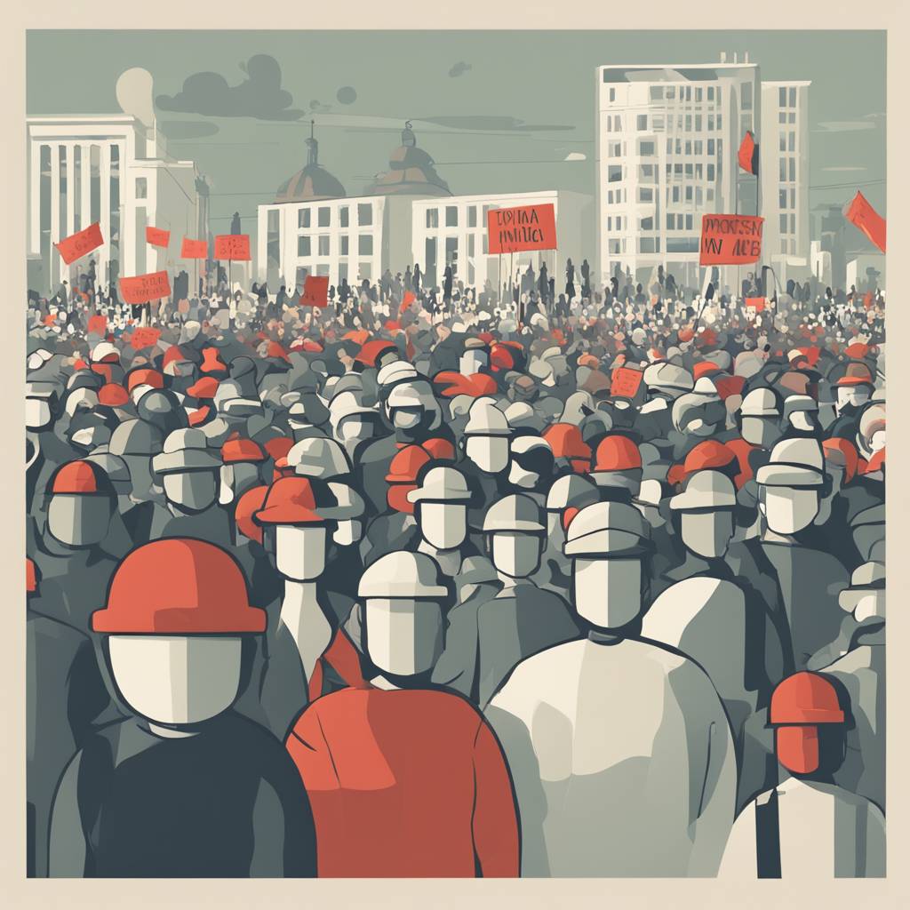 Protest in Belgrade Against Violence in Novi Sad and Aquarium Construction