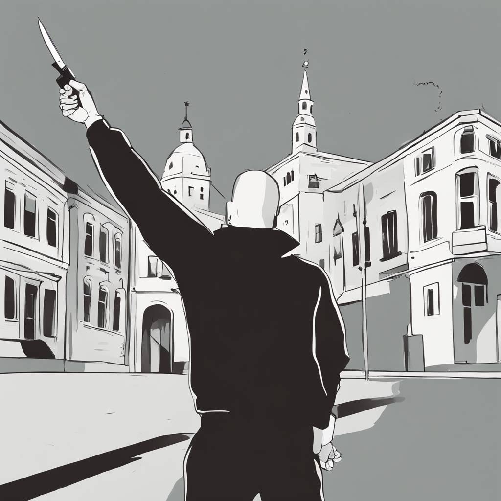 Incident in Ljubljana: Man Waving Knife, Police Used Warning Shots