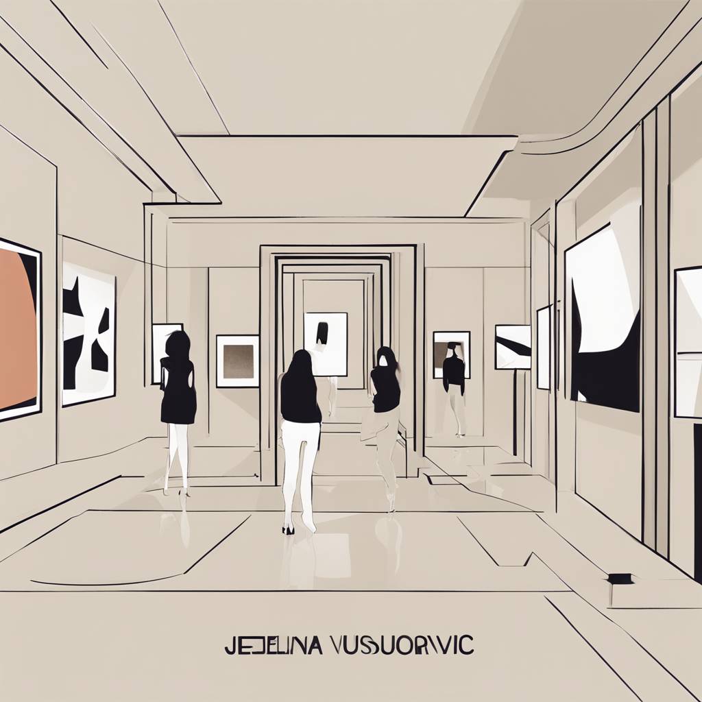 Jelena Vušurović's Exhibition 'Metamorphosis' at the Art Gallery in Bar