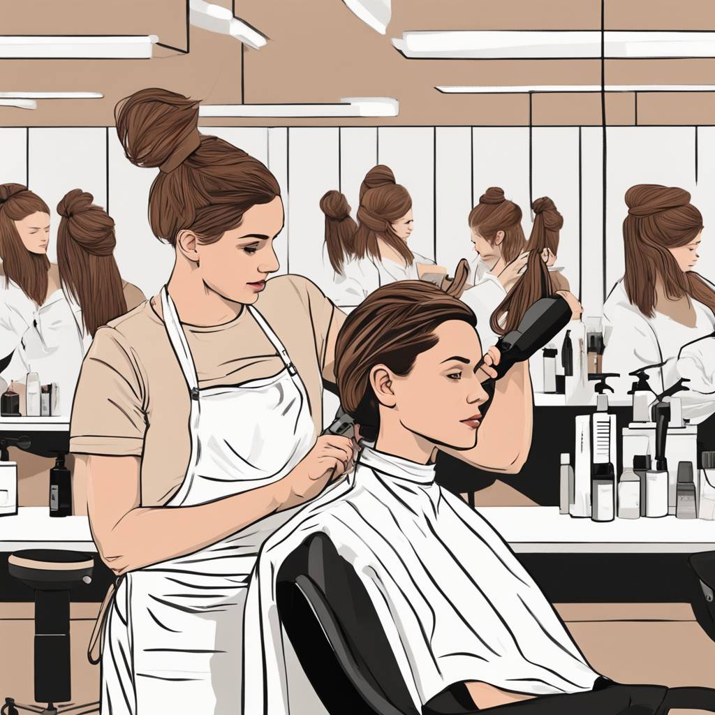 Young Hairdressers Demonstrate Skills at Beauty & Hair Expo in Zagreb