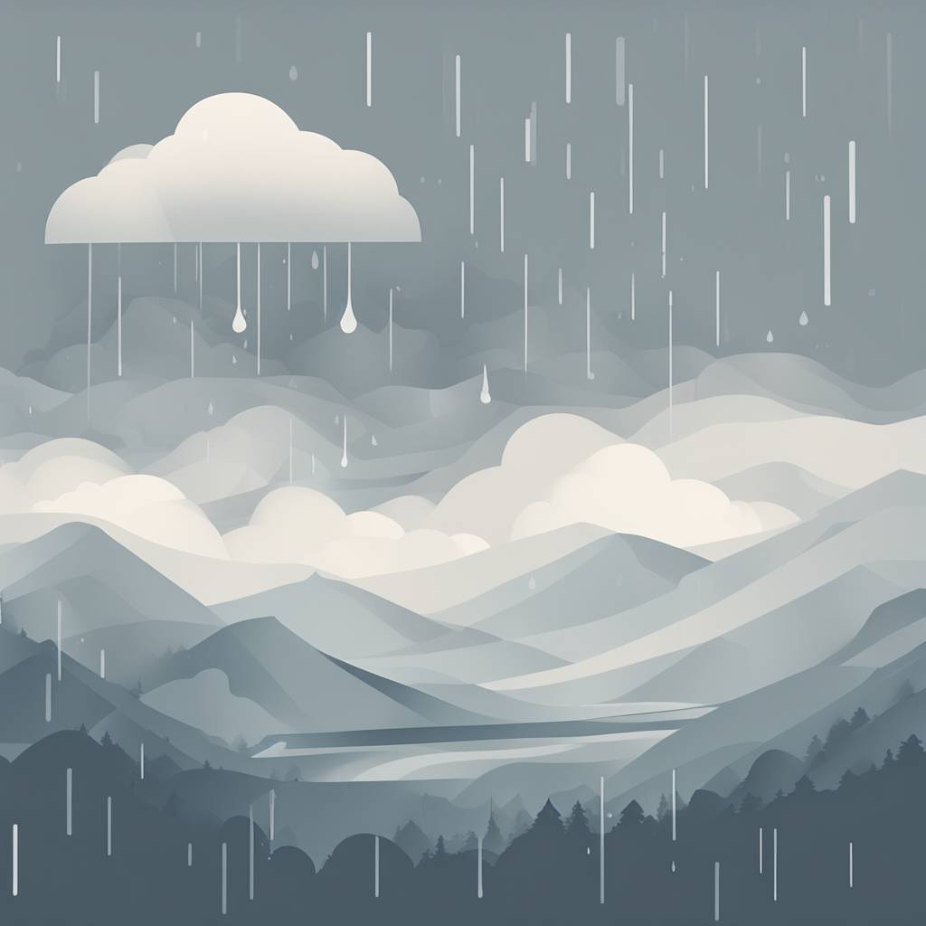 Promjenljivo oblačno vrijeme sa kišom i snijegom u regionu