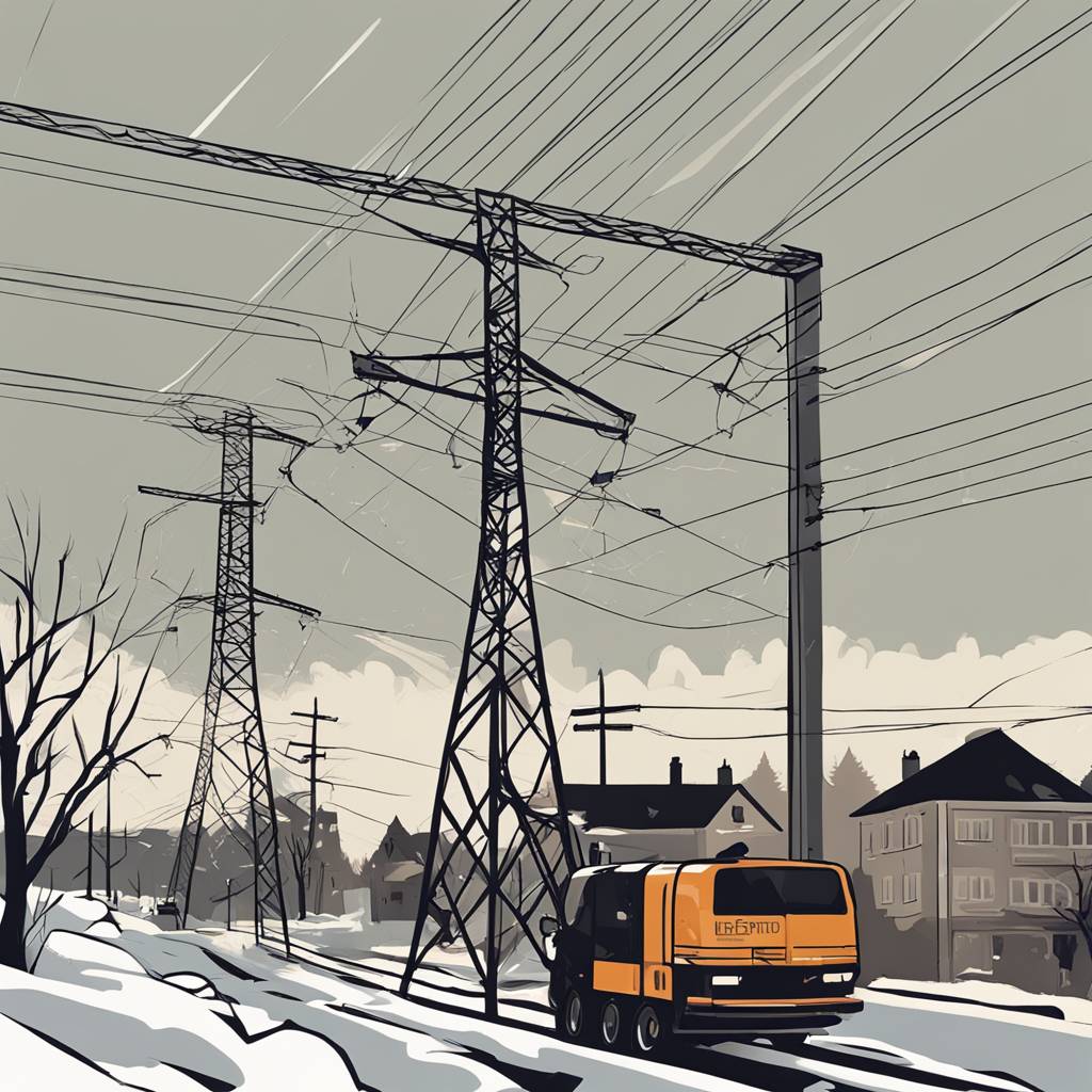 Elektro Maribor Intensely Working on Damage Repair After Snowstorm