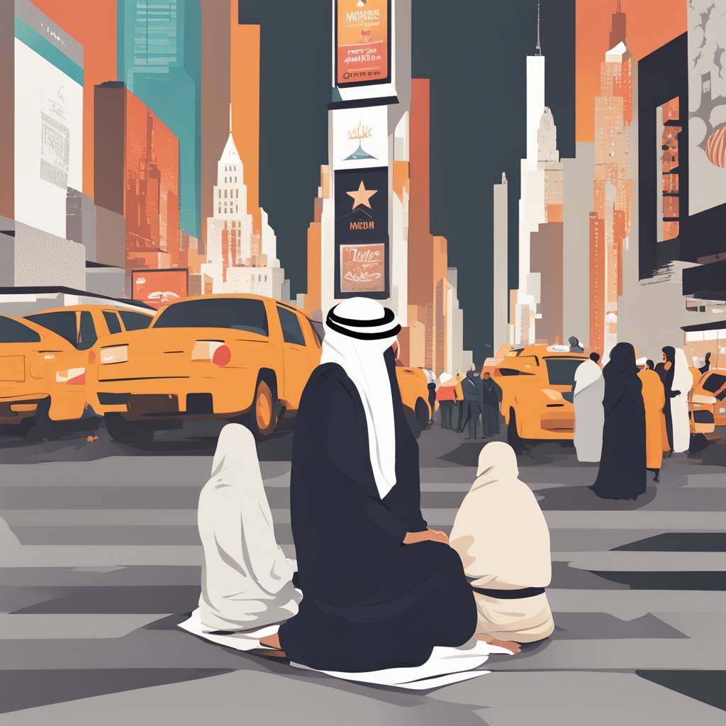 Muslims Prayed Taraweeh Prayers in Times Square, 2,000 Iftar Meals Distributed