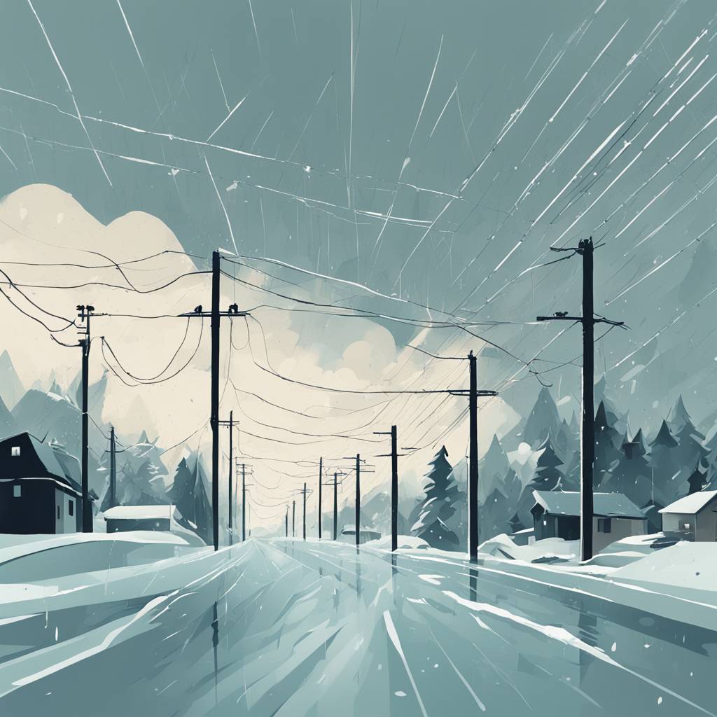 Ice Storm Causes Problems in Several Municipalities: Power Outages and Impassable Roads