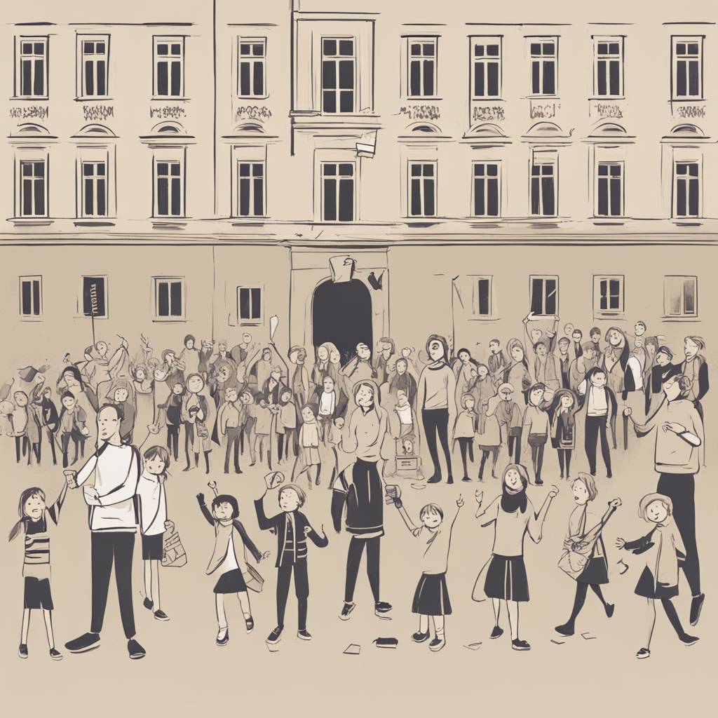 Parents and Children Protest in Zagreb Over Slow School Renovation