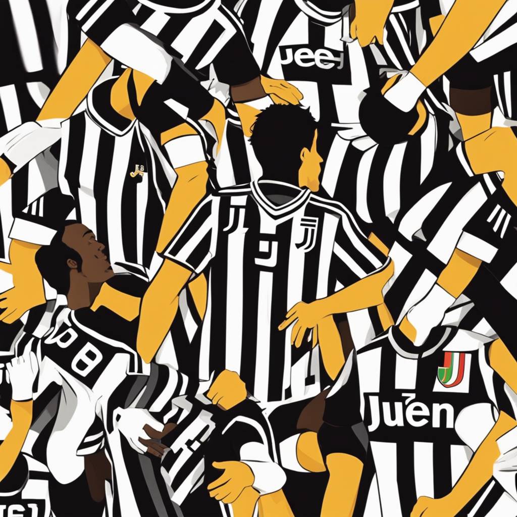 Juventus players cause a stir in prison-uniform-inspired jerseys