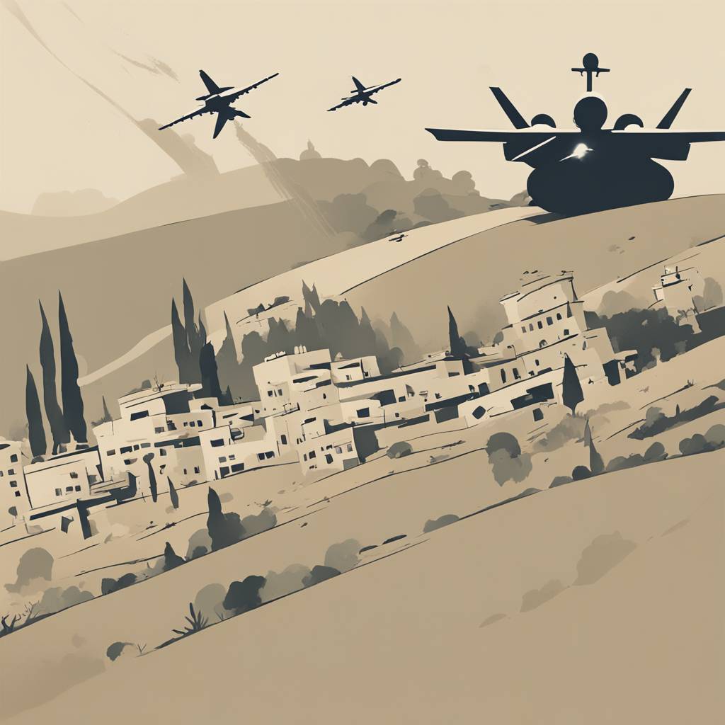 Israeli Attacks in Lebanon Claim Ten Lives, Including Hezbollah Official