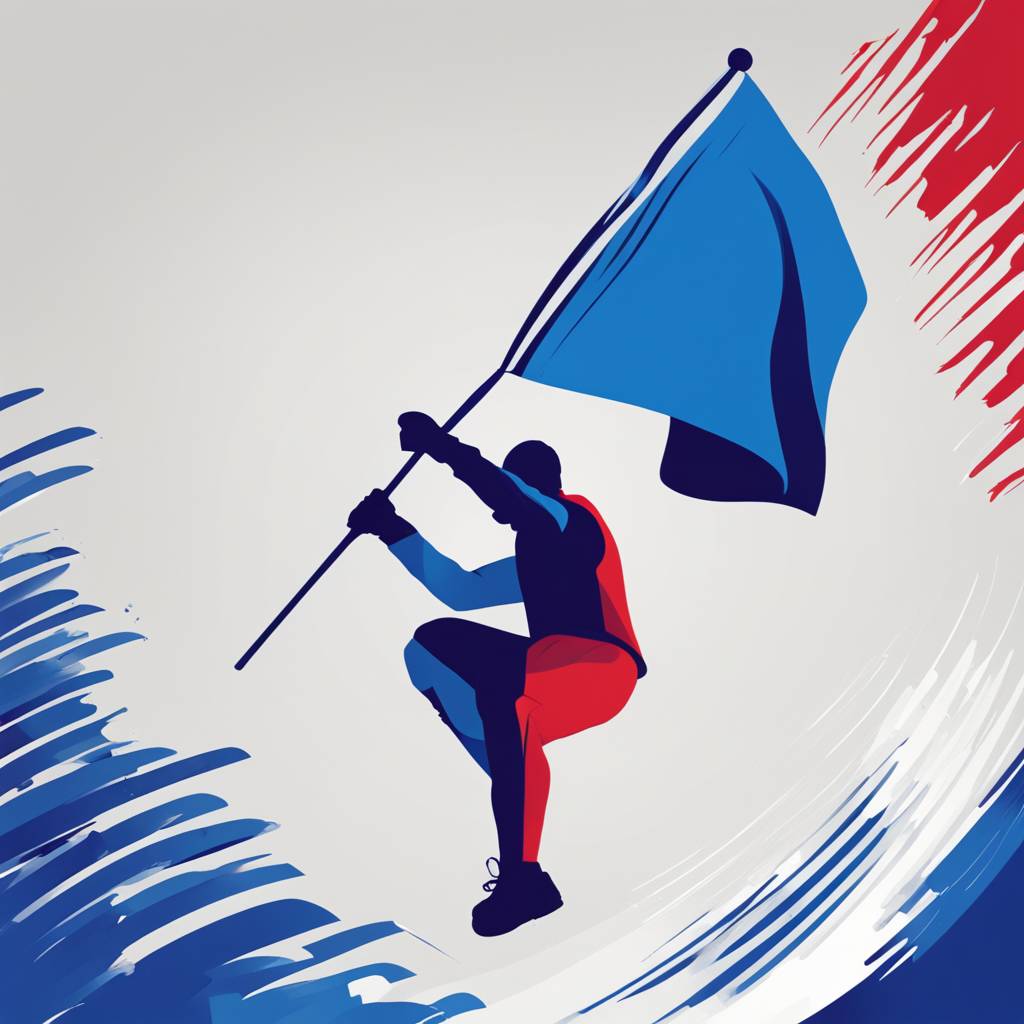 Volunteer Carried the BiH Flag at the Closing Ceremony of the Winter Olympic Games in Italy