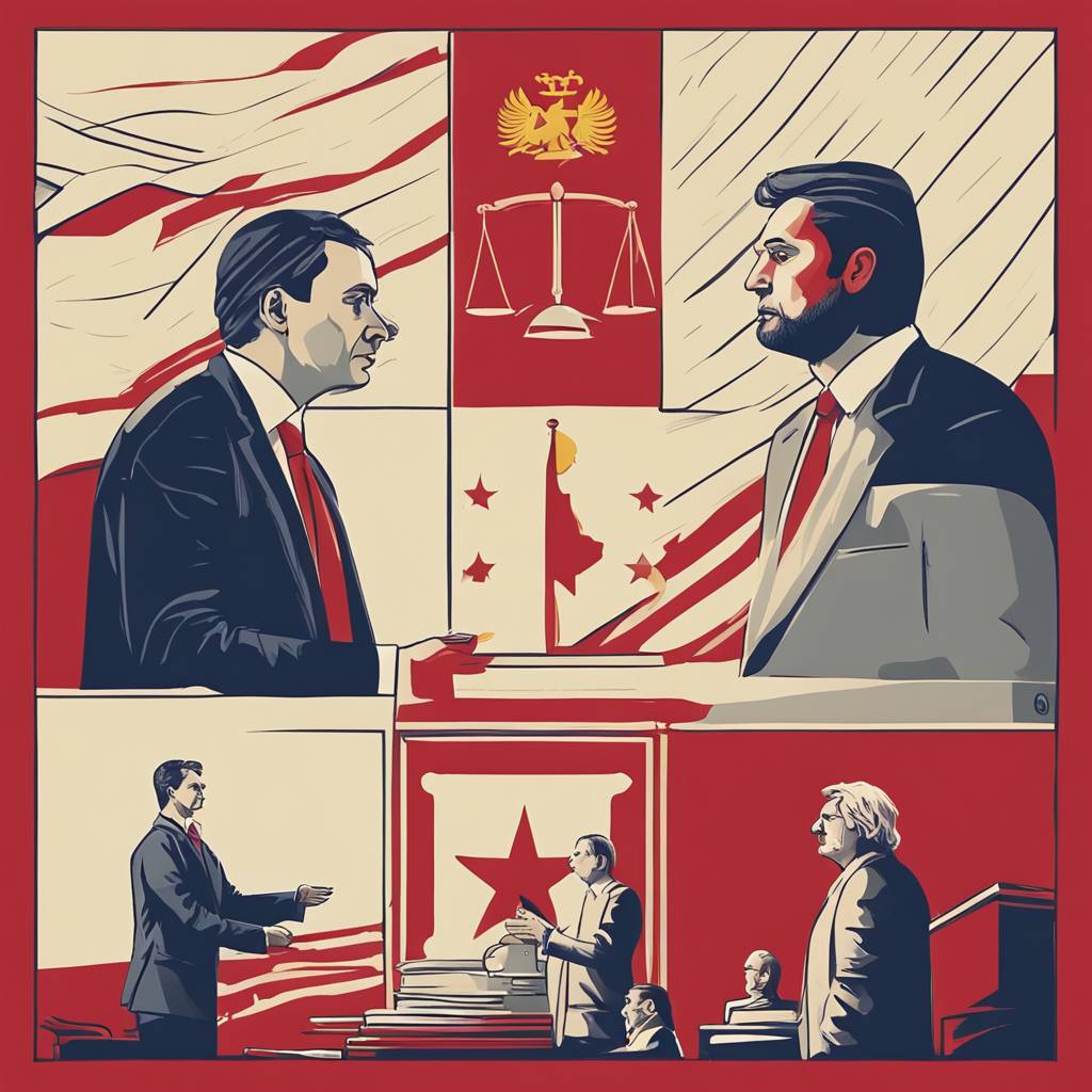 VMRO-DPMNE i LSDM optuzuju jedni druge za kontrolu nad pravosudjem u Sjevernoj Makedoniji