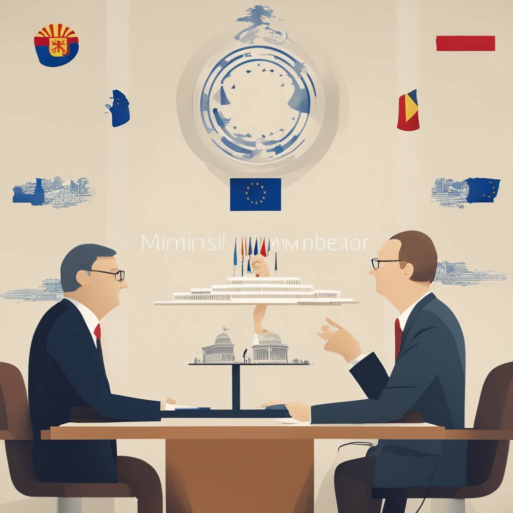 Minister Minčev se je pogovarjal z veleposlanikom EU o reformah javne uprave