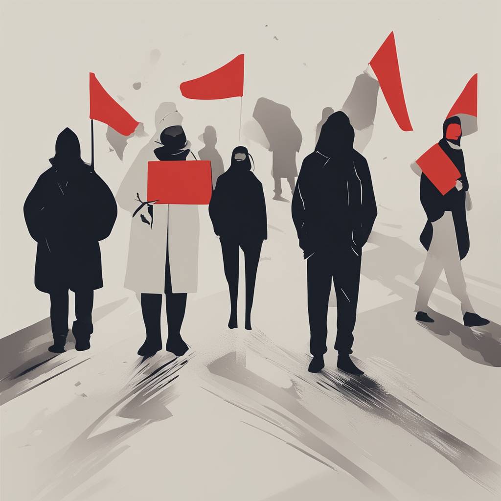 Solidarity Protest in Belgrade Over Tragedy in Sarajevo