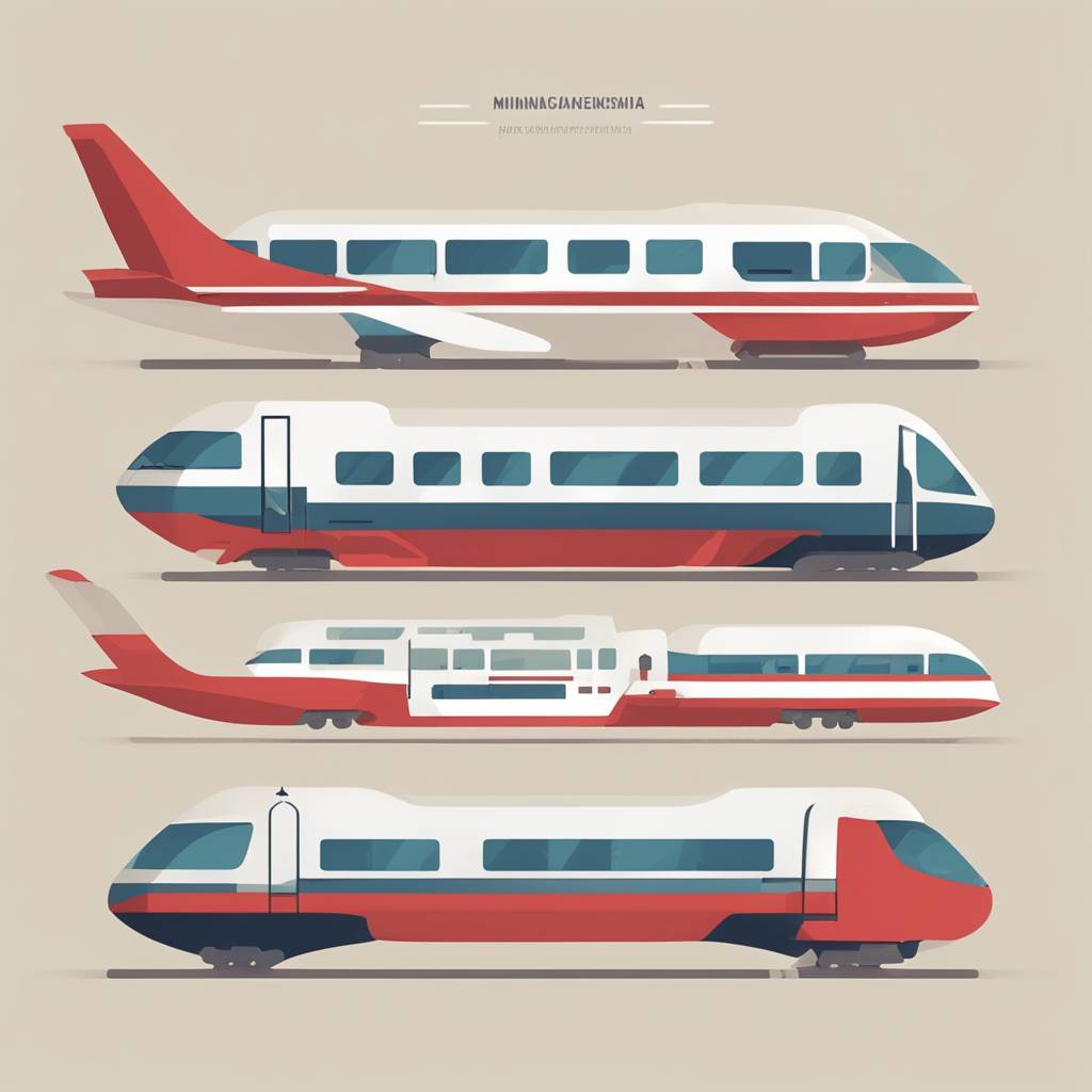 Increase in Passenger and Goods Traffic in Air Transport, Decrease in Rail Transport