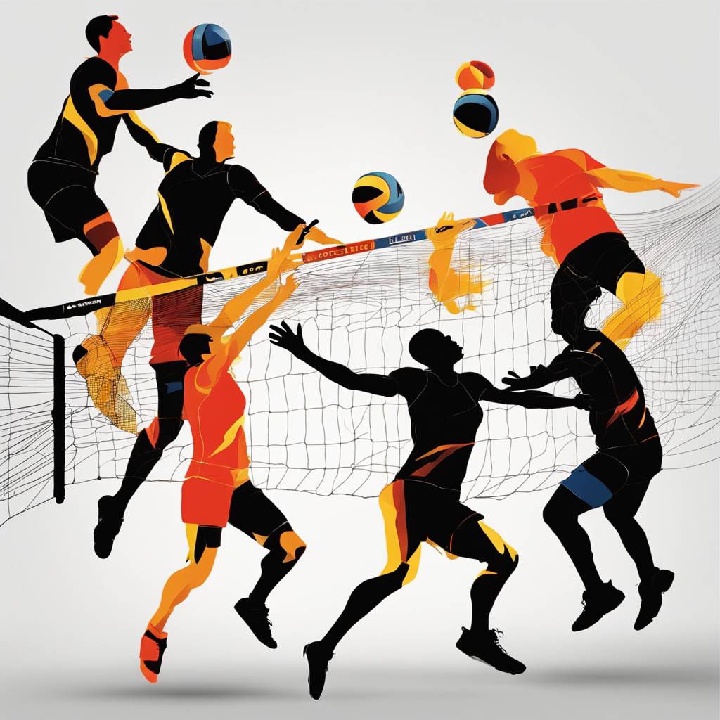 Galeb and Tempo Volleyball Teams in Super League Final Series