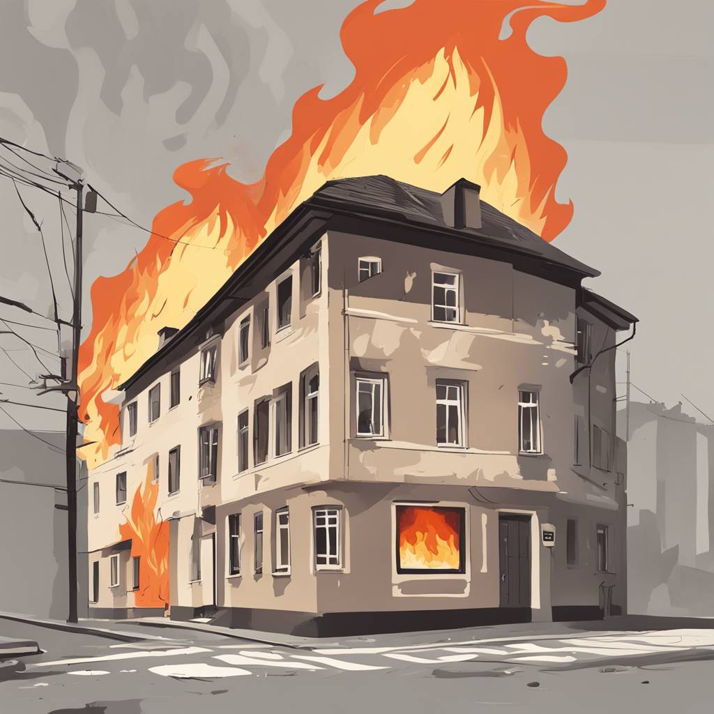 Fire in Maribor: Significant Material Damage in the Melje Neighborhood