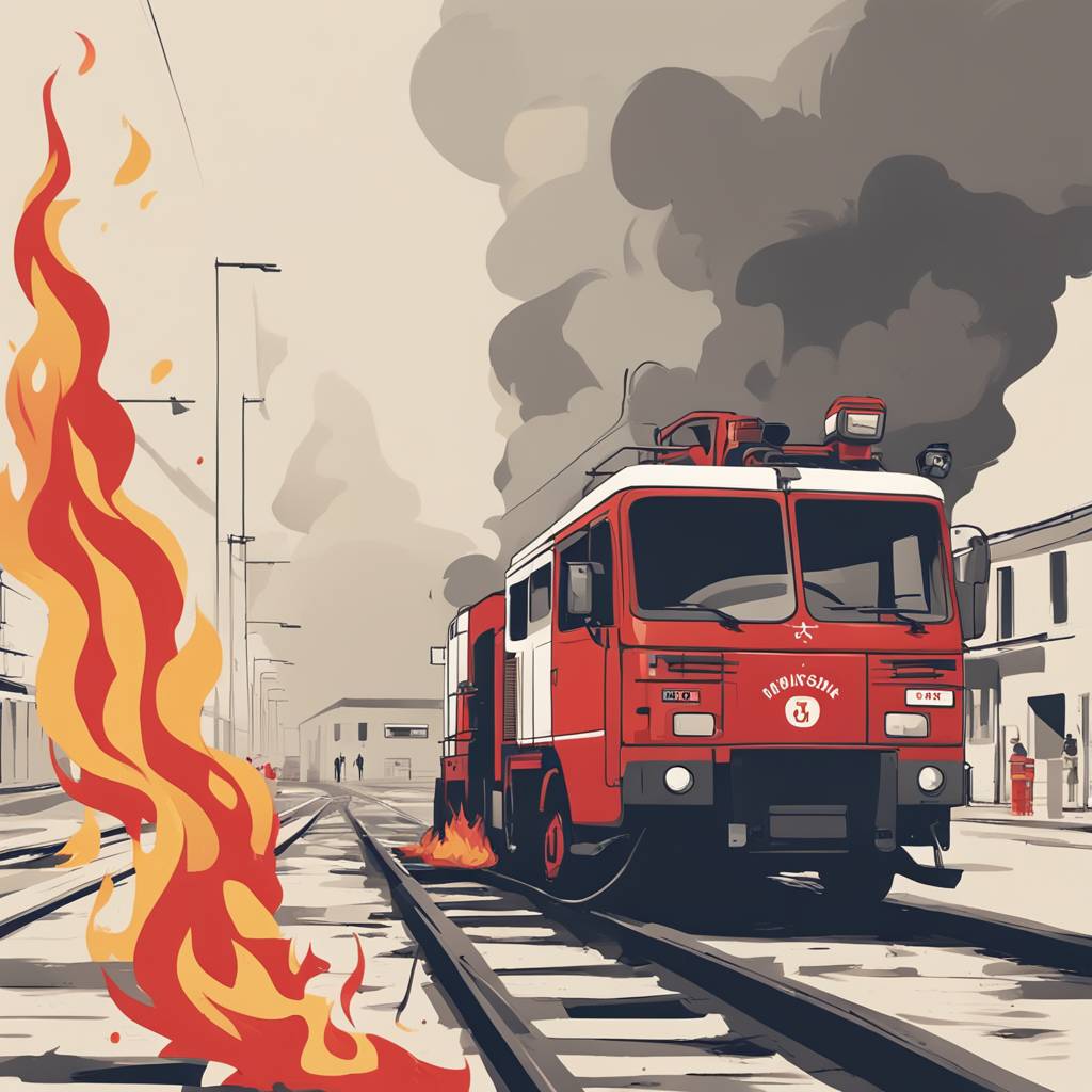 Fire Extinguished at Croatian Railways Warehouse in Osijek, No Injuries