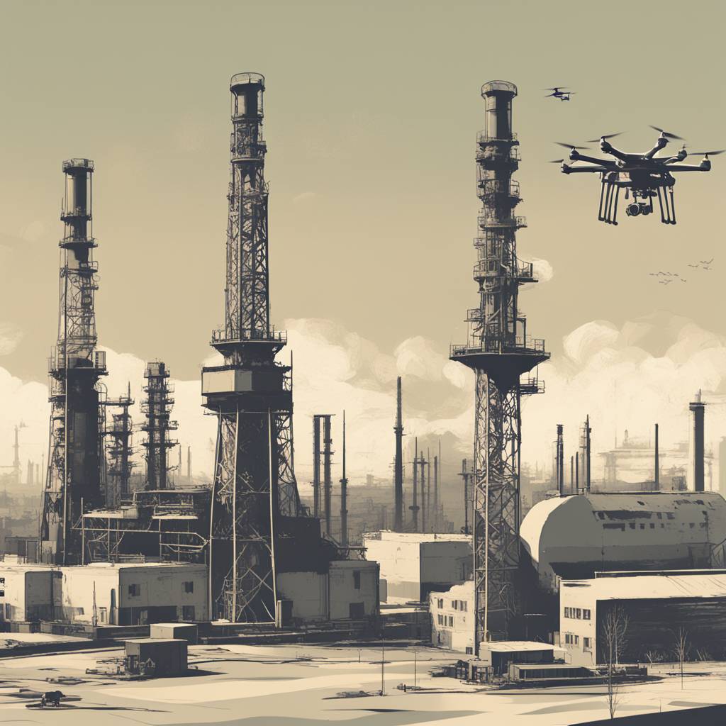 Ukrainian Drones Target Russian Refinery in Perm Again