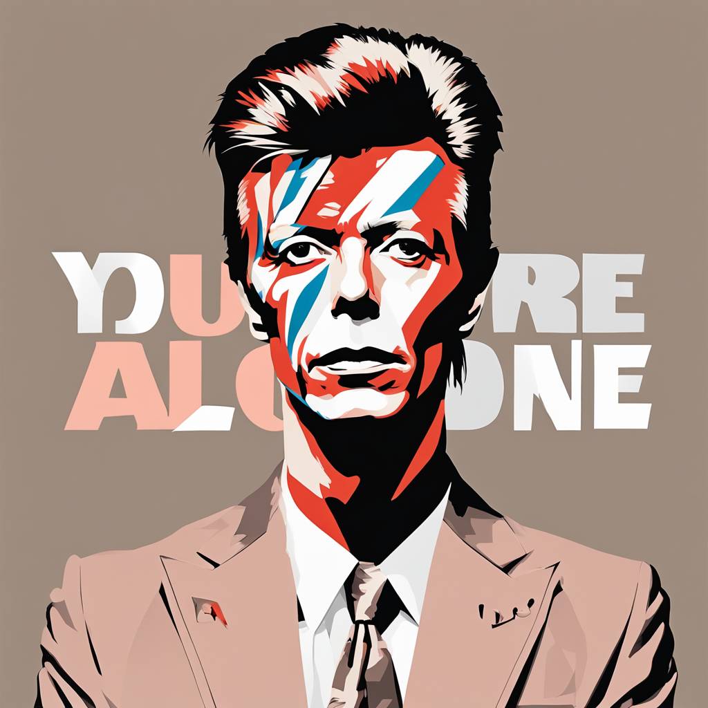 Multimedijalna izlozba 'You're Not Alone' u Londonu ozivljava lik i djelo Davida Bowieja