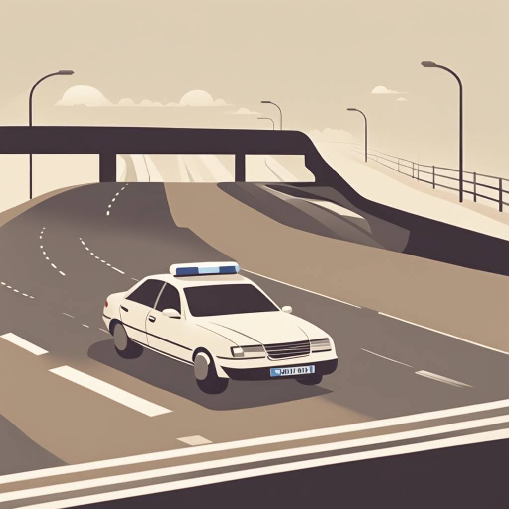 Vozač kažnjen zbog prebrze vožnje na autocesti A1 kod Vrpolja