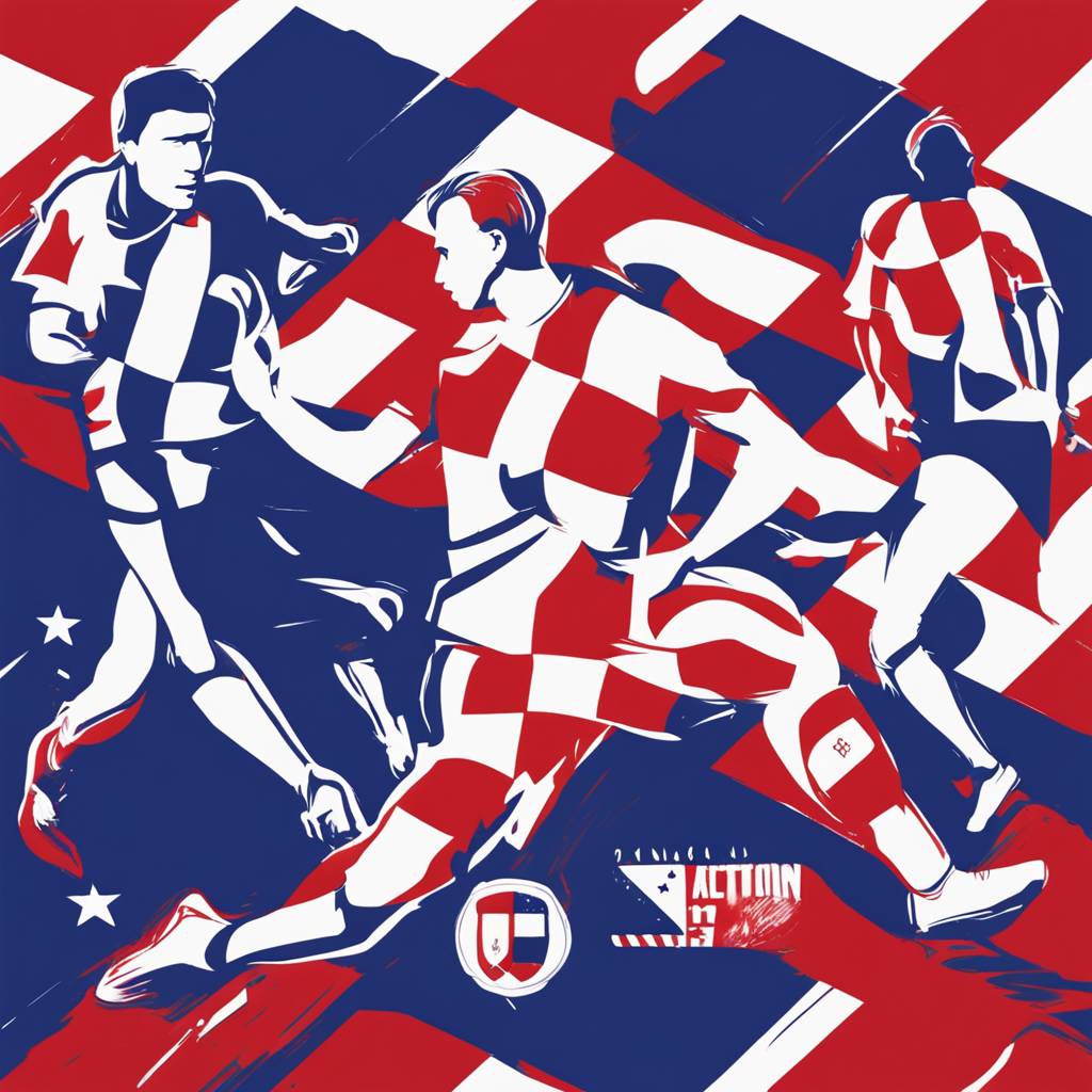 Croatian Flag Football National Team at the Copenhagen Bowl