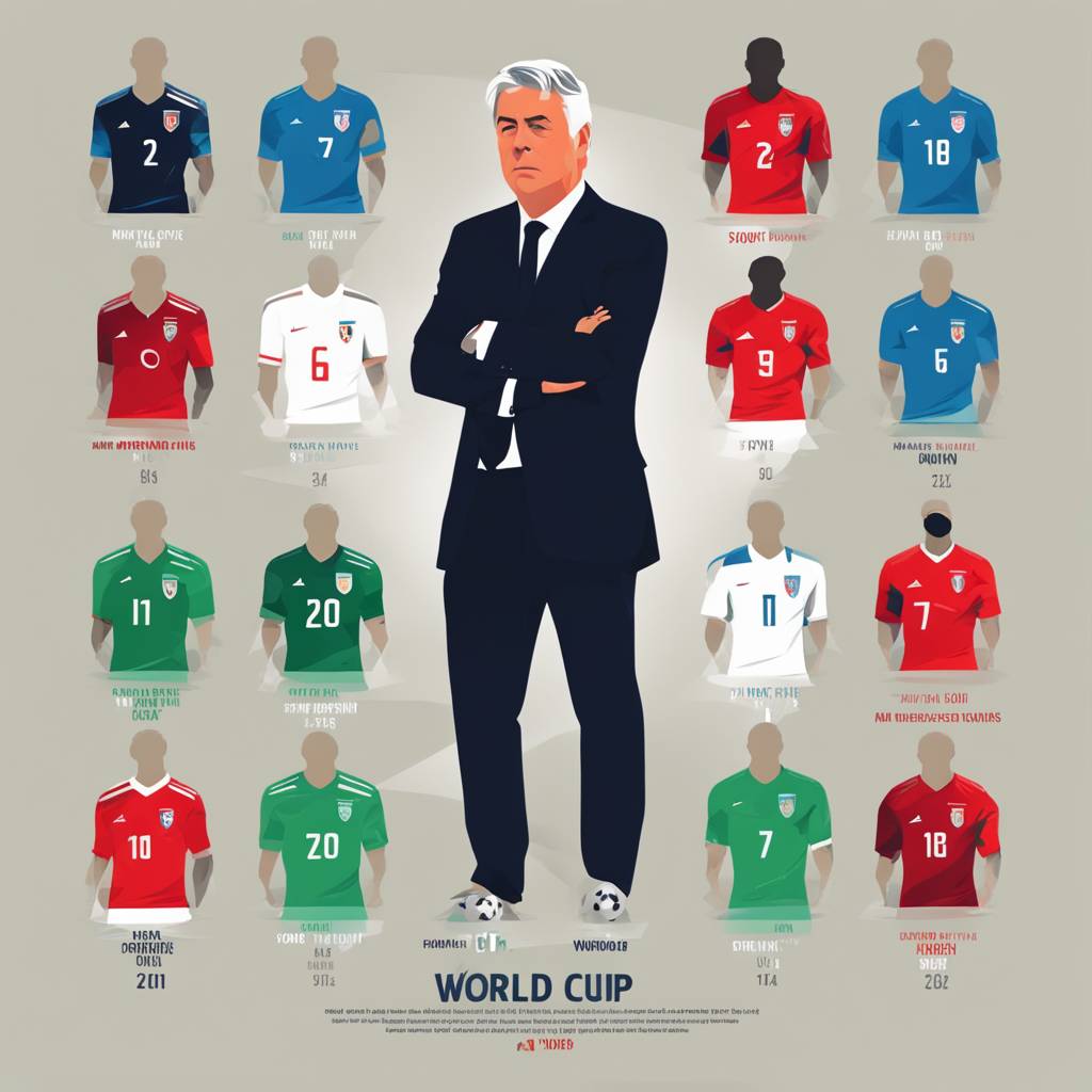 World Cup Coaches' Salaries Overview: Ancelotti Highest Paid, Dalić in 20th Place