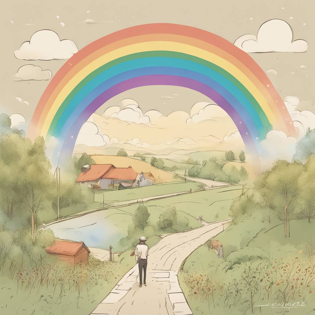 Rare Double Rainbow Delights Residents of Međimurje After Brief Storm