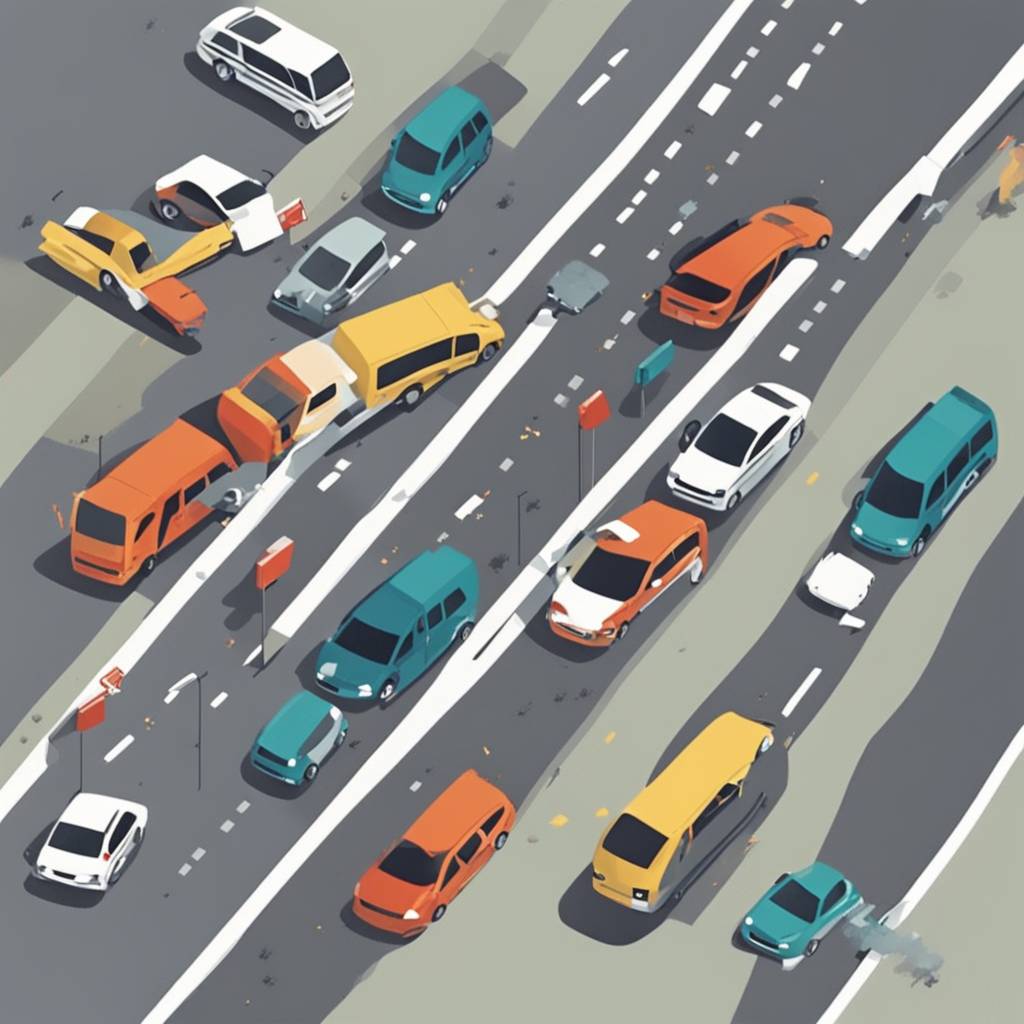 Serious Traffic Accident on A1 Highway near Karlovac: Six Vehicles Involved, Two Seriously Injured