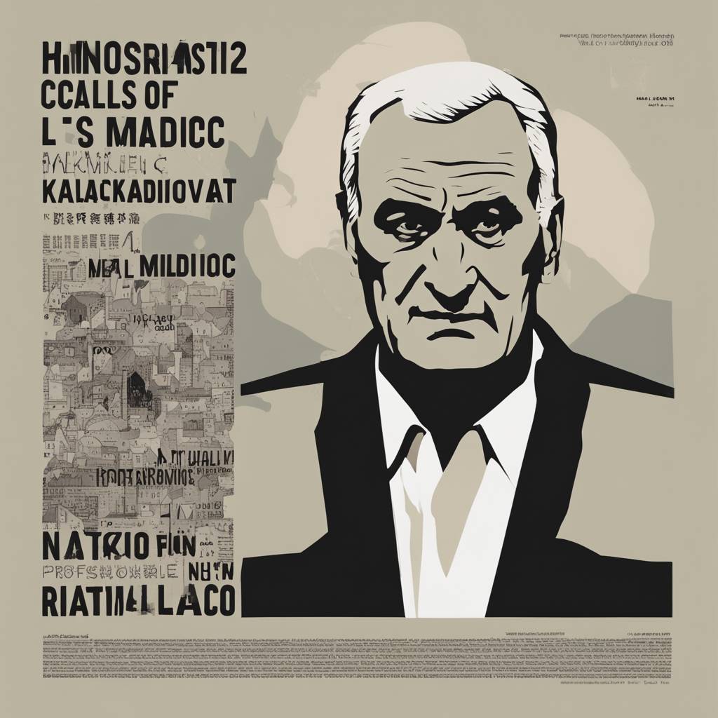 Professor Calls for Removal of Ratko Mladić Mural in Kalinovik